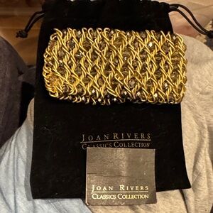 Joan Rivers Gold and Silver Woven Bracelet